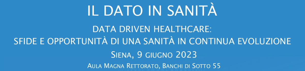 Il Dato in Sanità