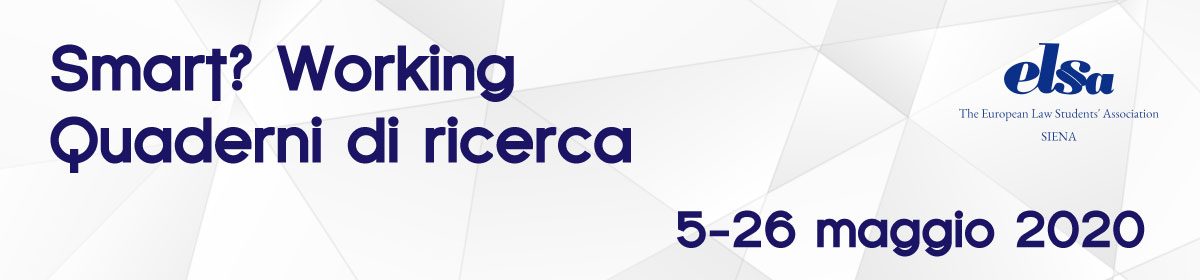 Smart? Working – Quaderni di ricerca